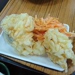 あぐれっしゅげんき村 - 天ぷら盛り放題180円