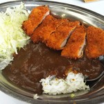 インデアンカレー - ただのカレーにする筈が、ついカツカレー