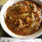 辰味 - カレーうどん。450円