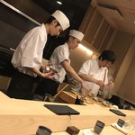 はらまさ - お椀の用意