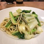 スガハラ - いろんな野菜とからすみのスパゲッティー（アップ）