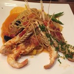 イタリアン カフェレストラン アペティート - 手長海老のスペシャルパスタコース