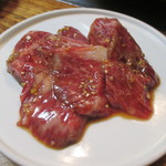 正泰苑 - ハラミのタレ