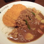 CoCo壱番屋 - ロースカツカレー野菜納豆トッピング