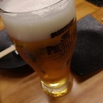 炭火焼ホルモン ぐう - 生ビール