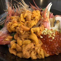 あま屋 - 皇帝うに丼<バフンウニを加えて>