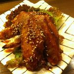 地鶏庵 - 手羽唐
