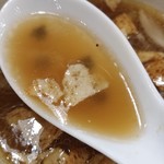 らーめん森や。 - お茶ゆたか-スープ割