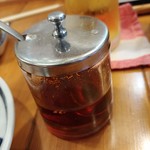 らーめん森や。 - 自家製辣油