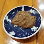 らーめん森や。 - かつおの塩辛