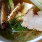 まん作 - 上品な薄味は上富良野ポークの旨味を最大限に引出してます♡熱々です(•ө•)♡