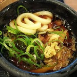 丸亀製麺 - 釜揚げうどんは、だしに天かすとねぎをいれて食べると…、実にこれが旨い(2018.06.08)