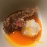 神楽坂焼肉 Kintan - 和牛サーロインの焼きすきやき