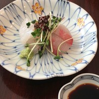 あそび割烹 さん葉か - 単品：長崎県五島列島刺身盛合480円