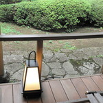 仙郷樓 奥の樹々 - 庭が見えていい感じ