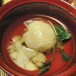 仙郷樓 奥の樹々 - 海老真薯のお吸い物