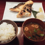 竹亭にしき - 焼魚定食１，０００円（税込）