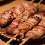 やきとり 六三四 - 豚バラ 1本@200円