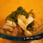 築地寿司清 - いか、めかぶ、とびっこ