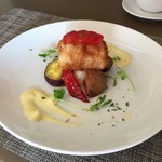 Taupe - 真鯛のカダイフ包みレモンソース