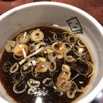 生姜醤油専門 我武者羅 - 生姜醤油味玉つけめん