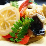 [Summer only] Conger conger from Awaji Island and summer vegetables pickled in Nanban