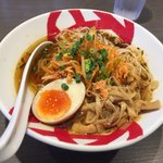 五ノ風 - ６月の月替わり ピリ辛冷やしらーめん はらぺこクラブで680円^ ^ 夏向き^_^