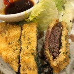 馬かもん　山形店 - 馬カツ880円