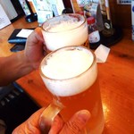 くつろぎ亭ひこべえ  - かんぱ～い♫