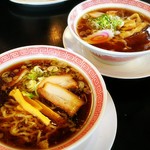 Kourakuen - 尾道ラーメンと醤油ラーメン