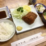 とんかつ　すみだ川 - 半ヒレかつ定食