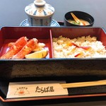 hokkaidouryourikanisemmontentarabaya - 北海蟹御膳2800円