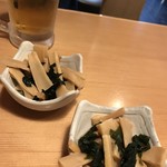 Sushi Izakaya Yataizushi - お通しです。