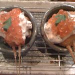 すみれ堂 - サーモンのいくらのせ