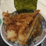 揚げ天まる - 天丼490円