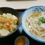 ほの香 - 海老天丼セット800円（税込）