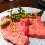 杏樹亭 岸根店 - 特選厚切り大トロ焼き(1,600円)