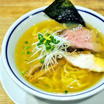 手打式超多加水麺 ののくら - '18.04中華そば(塩)