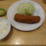 蓬莱屋 - ヒレカツ定食2980円