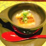 ステーキカッポー 恒づね - あんかけ揚げ出し豆腐 