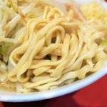 ラーメン二郎 - 麺