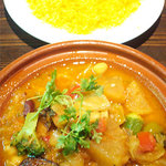 モロッコ風 野菜のクスクス。