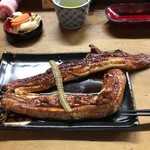 石橋うなぎ店 - うなぎ一本焼き定食　\4,500-