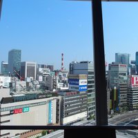 東京會舘 銀座スカイラウンジ - 店内の15階テーブル席からの眺望です