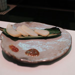 や寿し - タイラキ貝の笹焼き☆