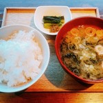 レストラン酢重正之 - 銅釜炊きご飯セット