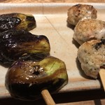 とり喜 - 小茄子とつくね