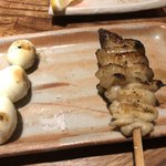 とり喜 - うずらと皮