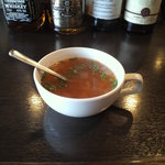 カルチェラタン - ランチのスープ