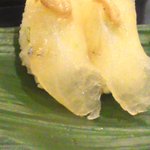 量平寿司 - かれいの昆布しめ